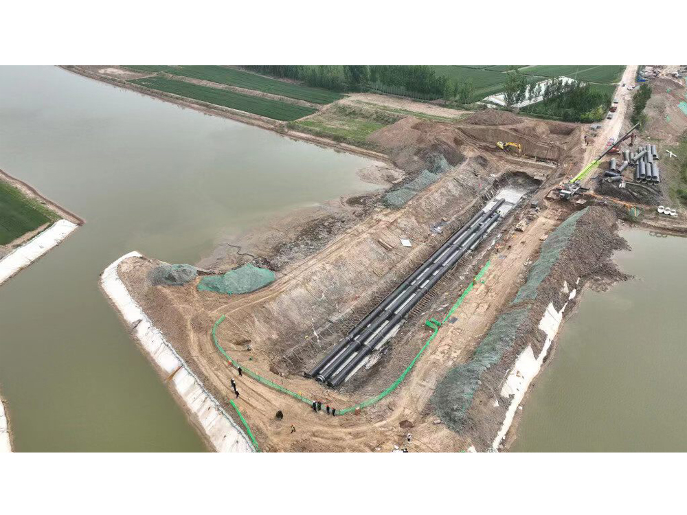 德州市向城區(qū)供水工程，管道多口徑、多管材，總長約40km